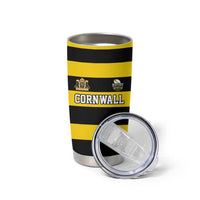 Custom Cornwall Rugby Tumbler Cup One and All - Wonder Print Shop