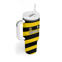 Custom Cornwall Rugby Tumbler With Handle One and All - Wonder Print Shop