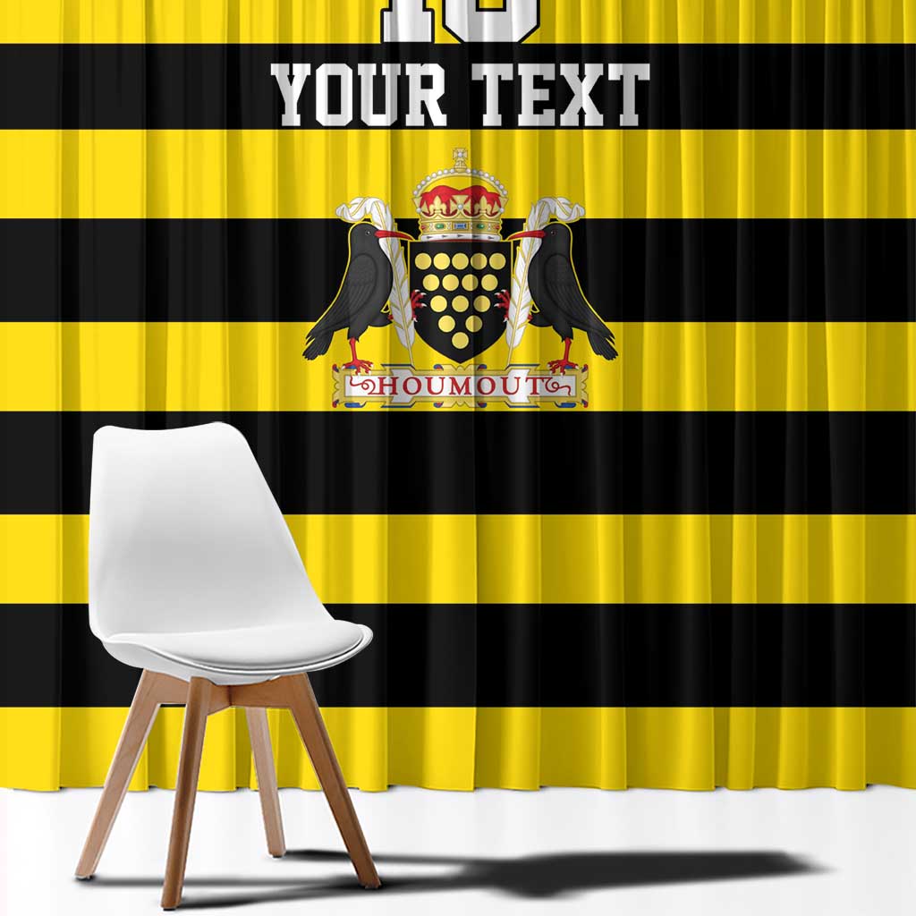Custom Cornwall Rugby Window Curtain One and All - Wonder Print Shop