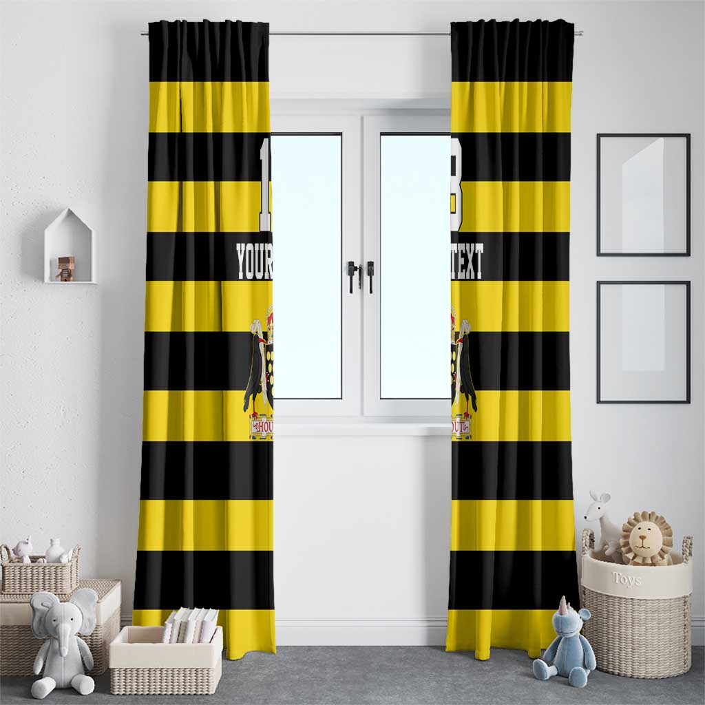 Custom Cornwall Rugby Window Curtain One and All - Wonder Print Shop