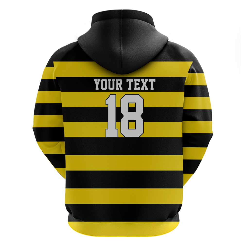 Custom Cornwall Rugby Zip Hoodie One and All - Wonder Print Shop