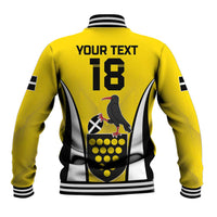 Custom Cornwall Rugby Baseball Jacket Cornish Chough Go Champion - Wonder Print Shop