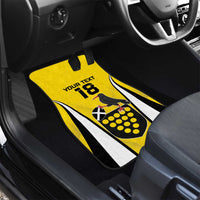 Custom Cornwall Rugby Car Mats Cornish Chough Go Champion - Wonder Print Shop
