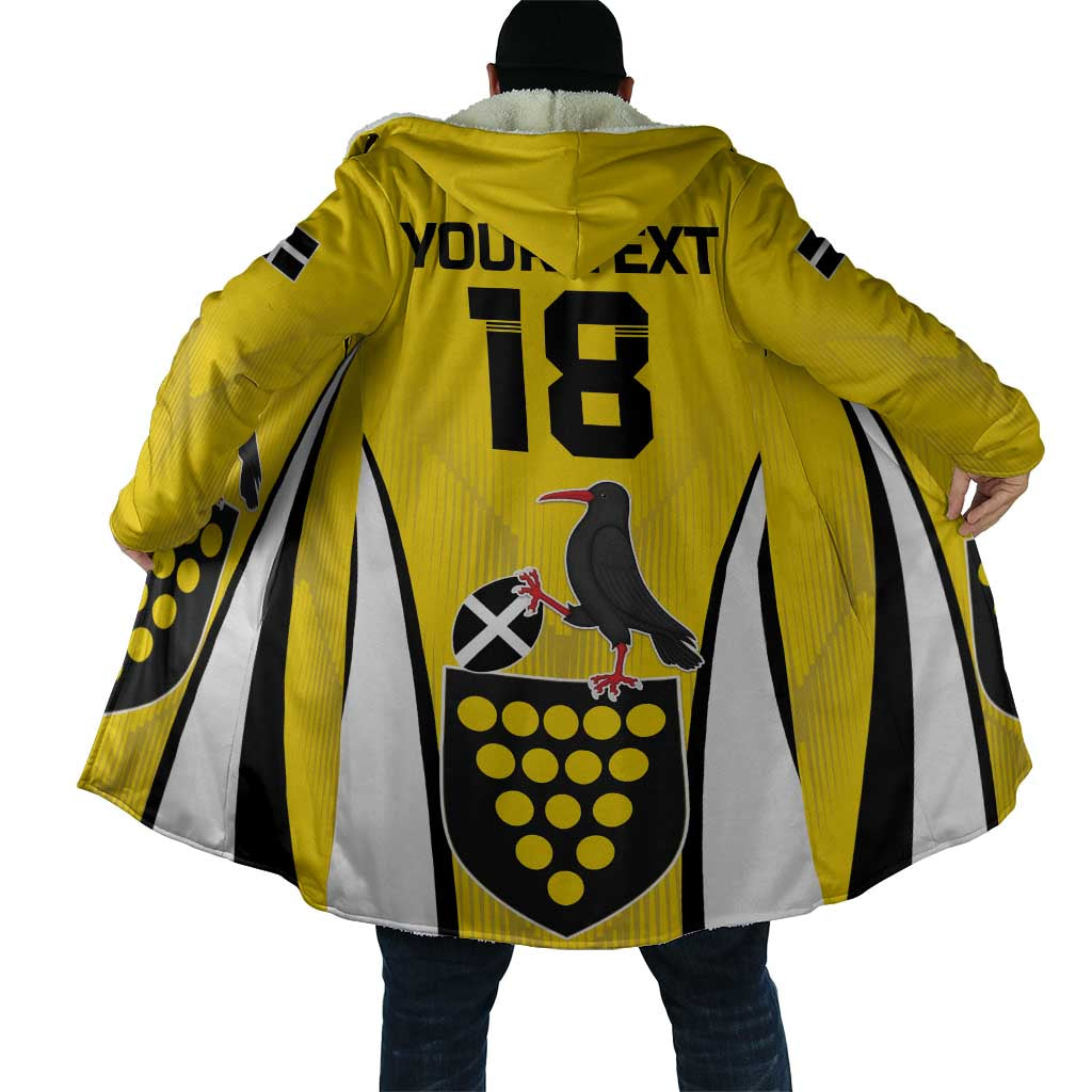 Custom Cornwall Rugby Cloak Cornish Chough Go Champion - Wonder Print Shop