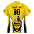 Custom Cornwall Rugby Family Matching Long Sleeve Bodycon Dress and Hawaiian Shirt Cornish Chough Go Champion - Wonder Print Shop