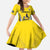 Custom Cornwall Rugby Family Matching Mermaid Dress and Hawaiian Shirt Cornish Chough Go Champion - Wonder Print Shop