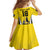 Custom Cornwall Rugby Family Matching Mermaid Dress and Hawaiian Shirt Cornish Chough Go Champion - Wonder Print Shop