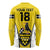 Custom Cornwall Rugby Long Sleeve Shirt Cornish Chough Go Champion - Wonder Print Shop