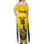 Custom Cornwall Rugby Off Shoulder Maxi Dress Cornish Chough Go Champion - Wonder Print Shop