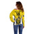 Custom Cornwall Rugby Off Shoulder Sweater Cornish Chough Go Champion - Wonder Print Shop