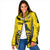 Custom Cornwall Rugby Padded Jacket Cornish Chough Go Champion - Wonder Print Shop