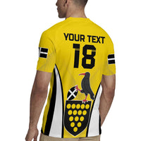 Custom Cornwall Rugby Rugby Jersey Cornish Chough Go Champion - Wonder Print Shop
