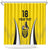 Custom Cornwall Rugby Shower Curtain Cornish Chough Go Champion - Wonder Print Shop