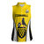 Custom Cornwall Rugby Women Sleeveless Polo Shirt Cornish Chough Go Champion - Wonder Print Shop