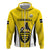 Custom Cornwall Rugby Zip Hoodie Cornish Chough Go Champion - Wonder Print Shop