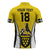 Custom Cornwall Rugby Zipper Polo Shirt Cornish Chough Go Champion - Wonder Print Shop