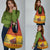 Personalized Spain Christmas Grocery Bag Santa Riding Red Bull Feliz Navidad - Wonder Print Shop