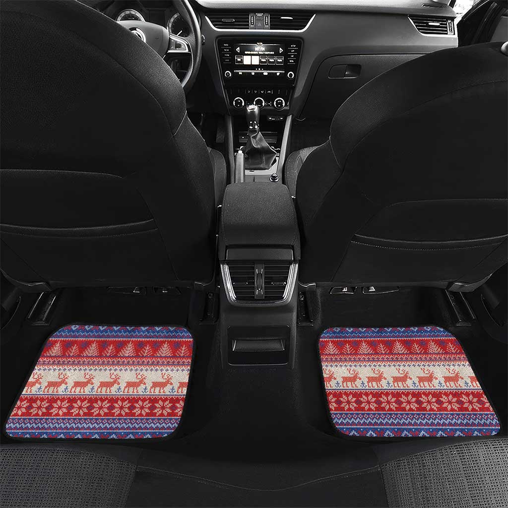 Spain Coat Of Arms Christmas Car Mats Feliz Navidad - Wonder Print Shop