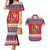 Spain Coat Of Arms Christmas Couples Matching Mermaid Dress and Hawaiian Shirt Feliz Navidad - Wonder Print Shop