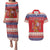 Spain Coat Of Arms Christmas Couples Matching Puletasi and Hawaiian Shirt Feliz Navidad - Wonder Print Shop