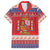 Spain Coat Of Arms Christmas Family Matching Long Sleeve Bodycon Dress and Hawaiian Shirt Feliz Navidad - Wonder Print Shop