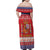 Spain Coat Of Arms Christmas Family Matching Off Shoulder Maxi Dress and Hawaiian Shirt Feliz Navidad - Wonder Print Shop