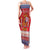 Spain Coat Of Arms Christmas Family Matching Tank Maxi Dress and Hawaiian Shirt Feliz Navidad - Wonder Print Shop