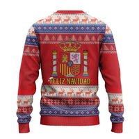 Spain Coat Of Arms Christmas Ugly Christmas Sweater Feliz Navidad - Wonder Print Shop
