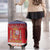 Spain Coat Of Arms Christmas Luggage Cover Feliz Navidad - Wonder Print Shop