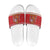 Spain Coat Of Arms Christmas Slide Sandals Feliz Navidad - Wonder Print Shop