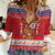 Spain Coat Of Arms Christmas Women Casual Shirt Feliz Navidad - Wonder Print Shop