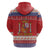Spain Coat Of Arms Christmas Zip Hoodie Feliz Navidad - Wonder Print Shop