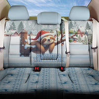 Merry Slothmas Back Car Seat Cover Life Is Better With A Sloth - Wonder Print Shop