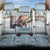 Merry Slothmas Back Car Seat Cover Life Is Better With A Sloth - Wonder Print Shop