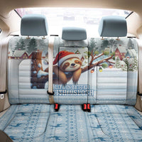Merry Slothmas Back Car Seat Cover Life Is Better With A Sloth - Wonder Print Shop