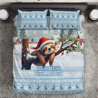 Merry Slothmas Bedding Set Life Is Better With A Sloth - Wonder Print Shop