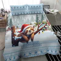 Merry Slothmas Bedding Set Life Is Better With A Sloth - Wonder Print Shop