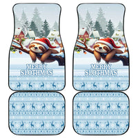 Merry Slothmas Car Mats Life Is Better With A Sloth - Wonder Print Shop