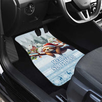 Merry Slothmas Car Mats Life Is Better With A Sloth - Wonder Print Shop