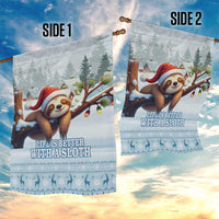 Merry Slothmas Garden Flag Life Is Better With A Sloth - Wonder Print Shop
