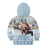 Merry Slothmas Kid Hoodie Life Is Better With A Sloth - Wonder Print Shop
