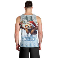 Merry Slothmas Men Tank Top Life Is Better With A Sloth - Wonder Print Shop
