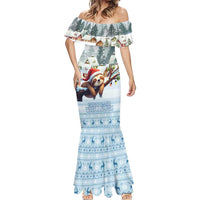 Merry Slothmas Mermaid Dress Life Is Better With A Sloth - Wonder Print Shop