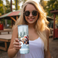Merry Slothmas Skinny Tumbler Life Is Better With A Sloth - Wonder Print Shop