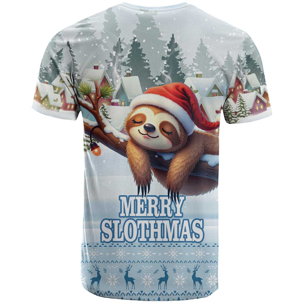 Merry Slothmas T Shirt Life Is Better With A Sloth - Wonder Print Shop