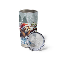 Merry Slothmas Tumbler Cup Life Is Better With A Sloth - Wonder Print Shop
