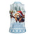 Merry Slothmas Women Sleeveless Polo Shirt Life Is Better With A Sloth - Wonder Print Shop
