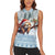 Merry Slothmas Women Sleeveless Polo Shirt Life Is Better With A Sloth - Wonder Print Shop