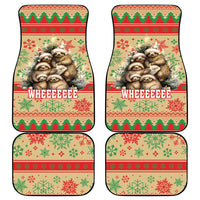Slothy Christmas Car Mats Life Is Good Take It Slow - Wonder Print Shop