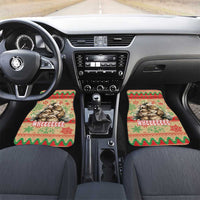 Slothy Christmas Car Mats Life Is Good Take It Slow - Wonder Print Shop